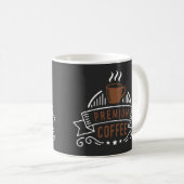 Elegant Premium Coffee Design Logo Koffiemok (Voorkant rechts)