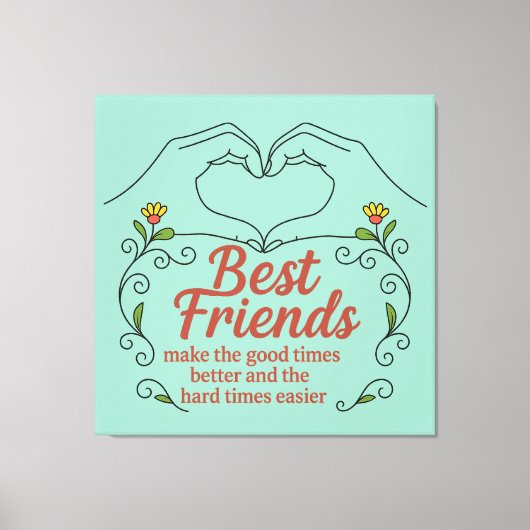 Elegant Premium Wrapped Canvas Wall Art (Voorkant)