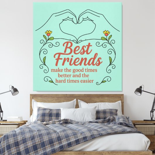 Elegant Premium Wrapped Canvas Wall Art Afdruk (Insitu (Slaapkamer))