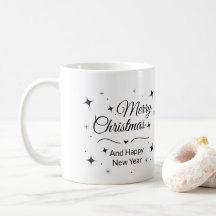 Elegant Prettig Kerstfeest en Gelukkig Nieuwjaar 
