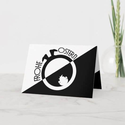 Elegant prettig Pasen voor je dierbaren! Kaart (Voorkant)