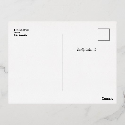 Elegant Prettige feestdagen (Achterkant)