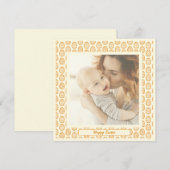 Elegant Pretty Pastel Chic Photo Happy Easter Eggs Feestdagenkaart (Voorkant / Achterkant)