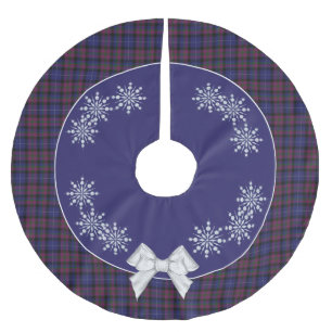 Elegant Pride of Scotland Pset Tree Skirt Kerstboom Rok