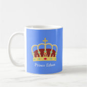 Elegant Prince Crown with Jewels for Boys Koffiemok (Links)