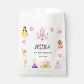 Elegant Princess Birthday Celebration Bedankzakje (Voorkant)