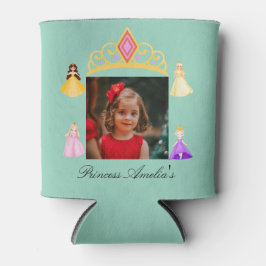 Elegant Princess Birthday Celebration Blikjeskoeler