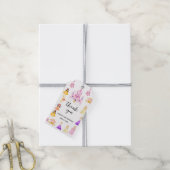 Elegant Princess Birthday Celebration Cadeaulabel (Met Touw)