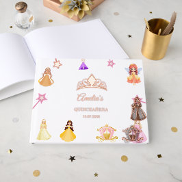Elegant Princess Birthday Celebration Gastenboek