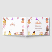 Elegant Princess Birthday Celebration Gastenboek (Volledig)