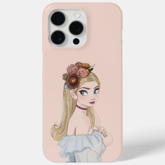 Elegant Princess iPhone 15 Pro Hoesje (Achterkant)