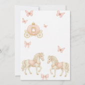 Elegant Princess - Uitnodiging voor Baby shower