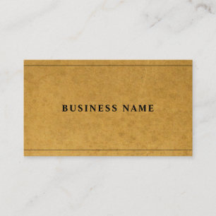 Elegant Printed Kraft Paper Professional Company Visitekaartje