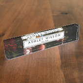 Elegant Professional botanische olie Naambordje (Zijkant)