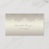 Elegant Professional Charming Luminous, kant Visitekaartje (Voorkant)