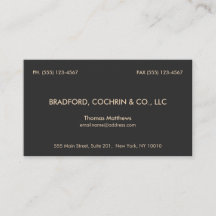 Elegant Professional Consultant (zwart)