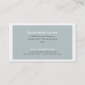 Elegant Professional Designer Interior Decorator 4 Visitekaartje (Achterkant)