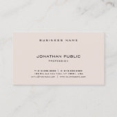 Elegant Professional Gothic Text Artistic Simple Visitekaartje (Achterkant)