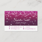 Elegant Professional Graphic Designer Visitekaartje (Achterkant)