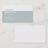 Elegant Professional Interior Design Decorator Visitekaartje (Voorkant / Achterkant)