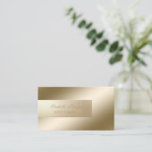 Elegant Professional Minimalist Modern Visitekaartje (Staand voorkant)