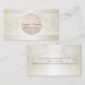 Elegant Professional Modern Bokeh Cool Visitekaartje (Voorkant / Achterkant)