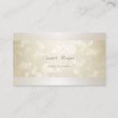 Elegant Professional Modern Bokeh Simple Visitekaartje (Voorkant)