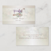 Elegant Professional Modern Bokeh Simple Visitekaartje (Voorkant / Achterkant)