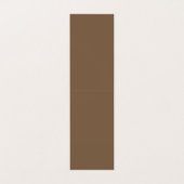 Elegant Professional Modern Brown Visitekaartje (Binnenkant ongevouwen)