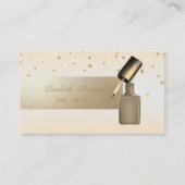 Elegant Professional, Modern, Confetti, Nail Pools Visitekaartje (Voorkant)