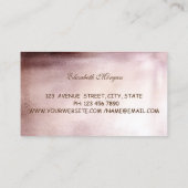 Elegant Professional Modern, Donuts, Bakery Visitekaartje (Achterkant)