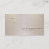 Elegant, Professional Modern Referral-Kaart Aanbevelingskaartje (Achterkant)