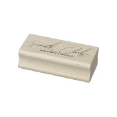 Elegant Professional Signature Handwritten Script Rubberstempel (Stempel)