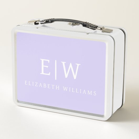 Elegant Professional Simple Monogram Minimalist (Achterkant)