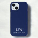 Elegant Professional Simple Monogram Minimalist iPhone 15 Case<br><div class="desc">Introductie van ons Elegant Professional Simple Monogram Minimalistisch Collectie: Verhoog uw stijl met tijdloze verfijning en ingetogen elegantie. Dit collectie is gemaakt met nauwgezette aandacht voor detail en bevat minimalistische design die zijn versierd met uw gepersonaliseerde monogram. Elk stuk straalt professionaliteit en verfijning uit, perfect voor het maken van een...</div>