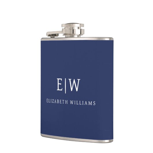 Elegant Professional Simple Monogram Minimalist Heupfles (Links)