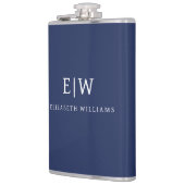 Elegant Professional Simple Monogram Minimalist Heupfles (Links)