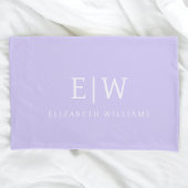 Elegant Professional Simple Monogram Minimalist Kussensloop