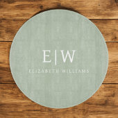 Elegant Professional Simple Monogram Minimalist Snijplank