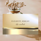 Elegant Professional stijlvol Faux Gold Visitekaartje