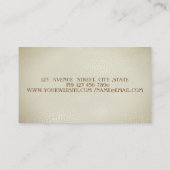 Elegant Professional Stijlvol Modern, Lips Visitekaartje (Achterkant)