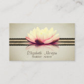 Elegant Professional Stijlvol Modern, Lotus Visitekaartje (Voorkant)