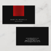 Elegant Professional Trendy Plain Visitekaartje (Voorkant / Achterkant)