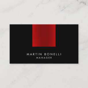Elegant Professional Trendy Plain Visitekaartje