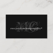 Elegant Professional  Visitekaartje (Achterkant)