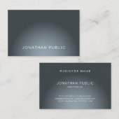 Elegant professioneel design Trendy Plain Modern Visitekaartje (Voorkant / Achterkant)