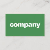 Elegant Professioneel Eenvoudig Minimalist Visitekaartje (Voorkant)