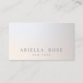 Elegant professioneel lichtgevend verloop visitekaartje (Voorkant)