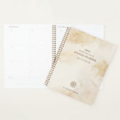 Elegant Professioneel Logo Goud Beige | Zakelijk Planner (Display)