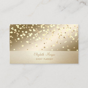 Elegant Professioneel, Modern, Confetti Visitekaartje